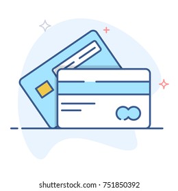 Vector Credit Cards Illustration