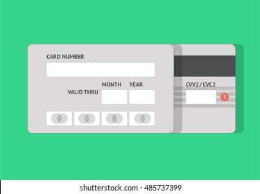 Vector credit debit card design template, To using for commercial, business, advertising, information, financial, illustration. Pattern web pay. 