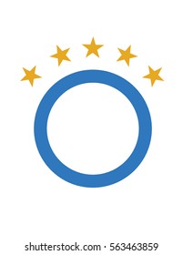 Vector Crest with Stars