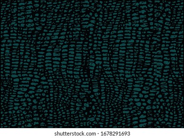 Vector crocodile skin  Pattern. Animal Abstract Texture. Leopard Skin Print. Animal Camouflage Background. 