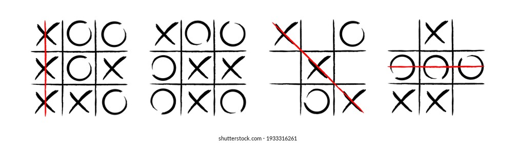 Vector cross zero game element