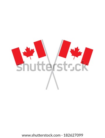 Similar – Image, Stock Photo banner Flag Pride Canada