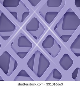 Vector Crossed Lines Abstract Blue  Cover Background. Blue Pattern
