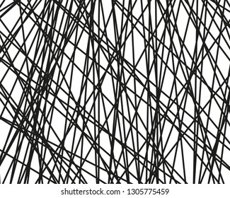 Vector crossed lines. Abstract vintage background. Old lines
