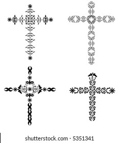 Vector crosses.