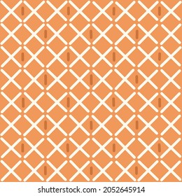 Vector crosses seamless pattern. Design element for prints, backgrounds, template, web pages and textile pattern. 