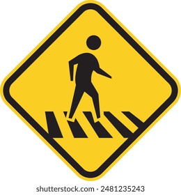 símbolo de zona de paso de Vector