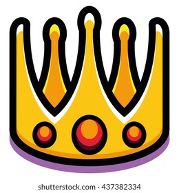 Crown Emoji: Imágenes, fotos de stock y vectores | Shutterstock