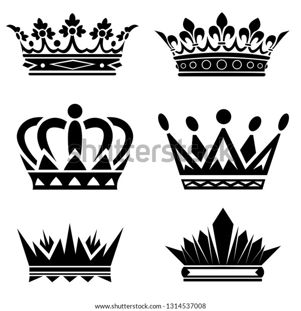 Vector Crown Kingdom Stock Vector Royalty Free 1314537008