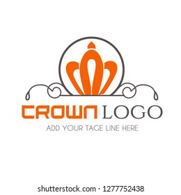 vector of crown logo