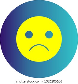 Vector Cry Emoji Icon