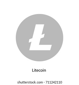  Vector crypto  logo  Litecoin cryptocurrency