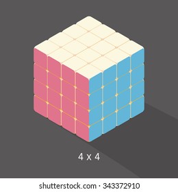 Rubik Cube Vector Vector Art & Graphics