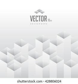 Vector Cubes Background