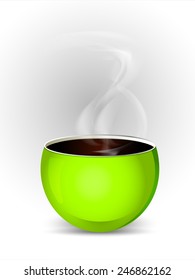 vector cup of coffee