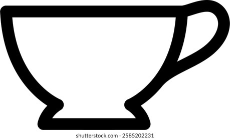vector of a cup. icon, symbol