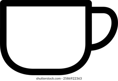 vector of a cup. icon, symbol