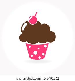 vector cupcake