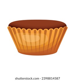 Vector cupcake fairy cake realistic vector cakes set muffins.