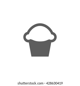 Vector Cupcake Icon