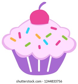 Vector of  cupcakes