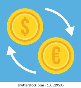 Vector Currency Exchange Icon