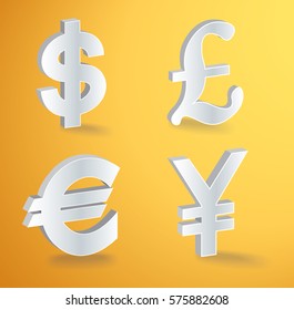 vector currency icons