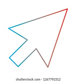 Vector cursor icon
