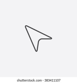 Vector cursor Icon