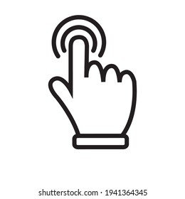 Vector cursors icons click set. Vector mouse pointer symbol. Click here web button sign.