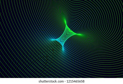 Vector Curvature SpaceTime, Wormhole Concept Background - Catenoid, Black Hole Funnel, Gyperbolic Geometry, Negative Curvature etc
