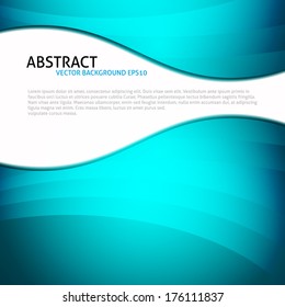 Vector curves background. Graphic message board for text and message