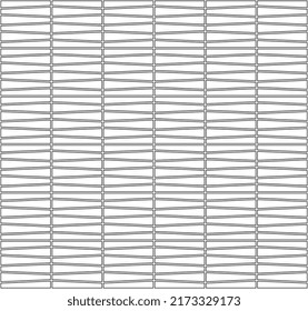 Vector curves line pattern. Black and white