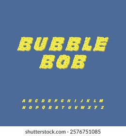 Vector Custom Cartoony Typography Font