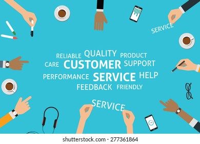 85,546 Customer service words Images, Stock Photos & Vectors | Shutterstock