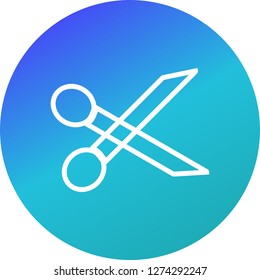 Vector Cut Icon Stock Vector (Royalty Free) 1274292247 | Shutterstock