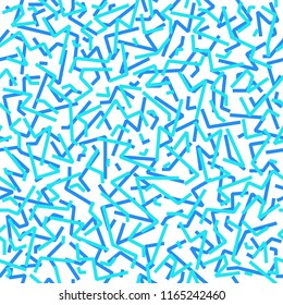 Vector cute abstract geometric lines seamless pattern background