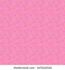 Vector cute abstract geometric lines seamless pattern background