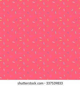 Vector cute abstract geometric seamless pattern background