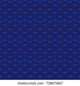 Vector cute abstract hipster bow tie seamless pattern background