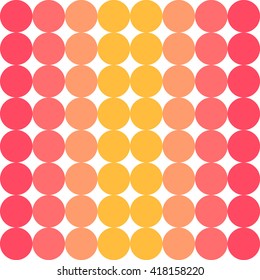 Vector cute abstract seamless dotted background