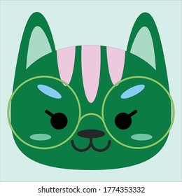 vector of cute animals, a work for those who like cute