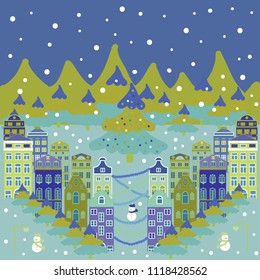 Vector. Cute background for paper, design of fabric, wrappers and wallpaper. Children butterfly seamless pattern. Art butterfly on white, blue and magenta colors.