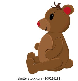 Vector of cute bear.