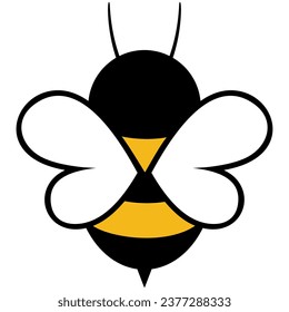 Vector Cute Bee for Children's Decoration