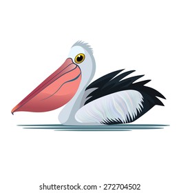 vector cute bird