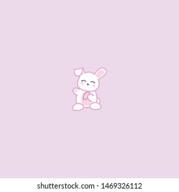 a vector of cute bunny that can be use for anything you want.