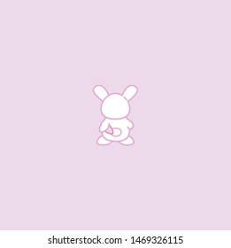 a vector of cute bunny that can be use for anything you want.