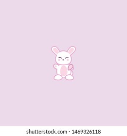 a vector of cute bunny that can be use for anything you want.