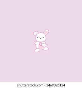 a vector of cute bunny that can be use for anything you want.